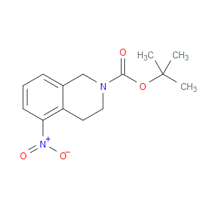 TERT-BUTYL 5-NITRO-3,4-DIHYDROISOQUINOLINE-2(1H)-CARBOXYLATE - Click Image to Close