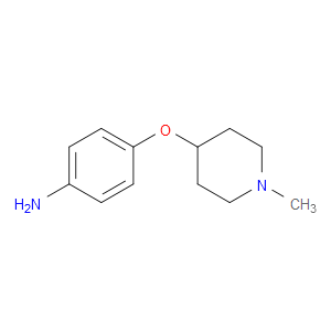 4-[(1-METHYLPIPERIDIN-4-YL)OXY]ANILINE - Click Image to Close