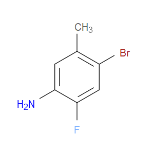 4-BROMO-2-FLUORO-5-METHYLANILINE - Click Image to Close