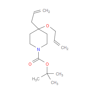 TERT-BUTYL 4-ALLYL-4-(ALLYLOXY)PIPERIDINE-1-CARBOXYLATE