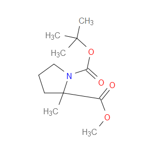 1-TERT-BUTYL 2-METHYL 2-METHYLPYRROLIDINE-1,2-DICARBOXYLATE