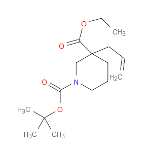 ETHYL 1-BOC-3-ALLYLPIPERIDINE-3-CARBOXYLATE