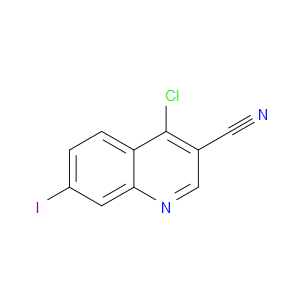 4-CHLORO-7-IODOQUINOLINE-3-CARBONITRILE
