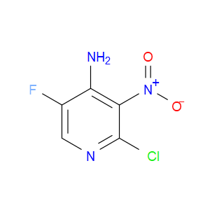 2-CHLORO-5-FLUORO-3-NITROPYRIDIN-4-AMINE