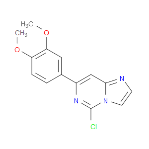 5-CHLORO-7-(3,4-DIMETHOXYPHENYL)IMIDAZO[1,2-C]PYRIMIDINE - Click Image to Close