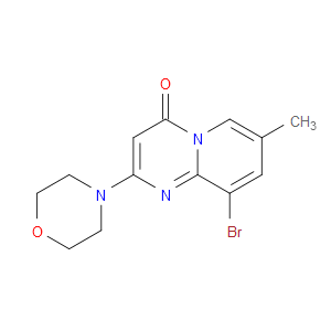 9-BROMO-7-METHYL-2-MORPHOLINO-4H-PYRIDO[1,2-A]PYRIMIDIN-4-ONE
