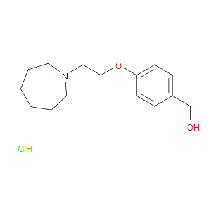 (4-(2-(AZEPAN-1-YL)ETHOXY)PHENYL)METHANOL HYDROCHLORIDE
