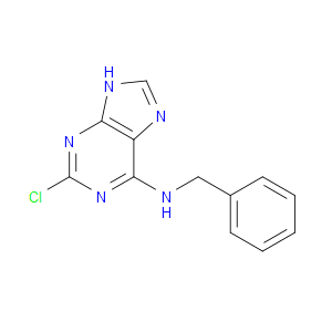 N-BENZYL-2-CHLORO-9H-PURIN-6-AMINE