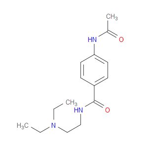 N-ACETYLPROCAINAMIDE - Click Image to Close
