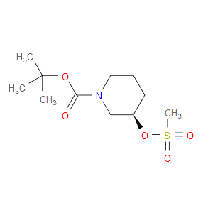 (R)-1-N-BOC-3-METHANESULFONYLOXYPIPERIDINE