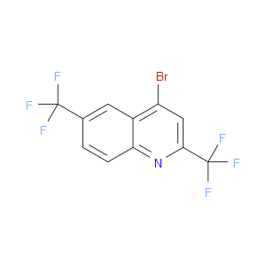 4-BROMO-2,6-BIS(TRIFLUOROMETHYL)QUINOLINE