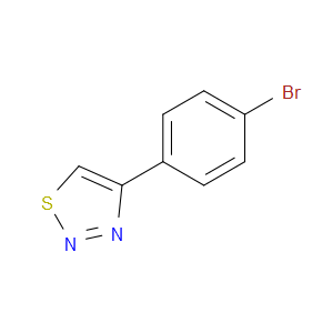 4-(4-BROMOPHENYL)-1,2,3-THIADIAZOLE - Click Image to Close