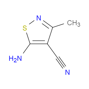 5-AMINO-3-METHYL-ISOTHIAZOLE-4-CARBONITRILE - Click Image to Close