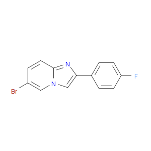 6-BROMO-2-(4-FLUOROPHENYL)IMIDAZO[1,2-A]PYRIDINE