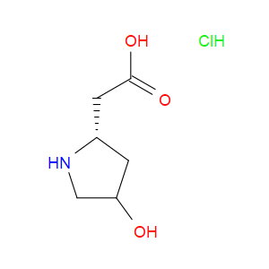2-((2S,4R)-4-HYDROXYPYRROLIDIN-2-YL)ACETIC ACID HYDROCHLORIDE