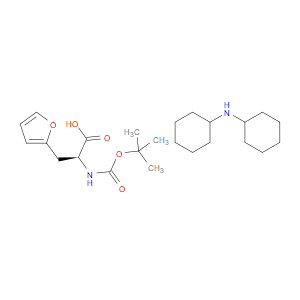 DICYCLOHEXYLAMINE (S)-2-((TERT-BUTOXYCARBONYL)AMINO)-3-(FURAN-2-YL)PROPANOATE - Click Image to Close