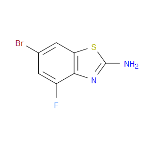 6-BROMO-4-FLUORO-1,3-BENZOTHIAZOL-2-AMINE - Click Image to Close