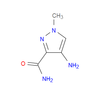 4-AMINO-1-METHYL-1H-PYRAZOLE-3-CARBOXAMIDE - Click Image to Close