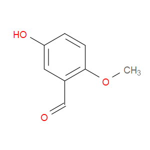 5-HYDROXY-2-METHOXYBENZALDEHYDE - Click Image to Close