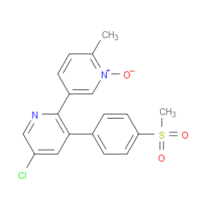 5-CHLORO-6'-METHYL-3-(4-(METHYLSULFONYL)PHENYL)-[2,3'-BIPYRIDINE] 1'-OXIDE