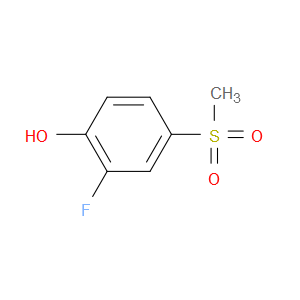 2-FLUORO-4-(METHYLSULFONYL)PHENOL - Click Image to Close