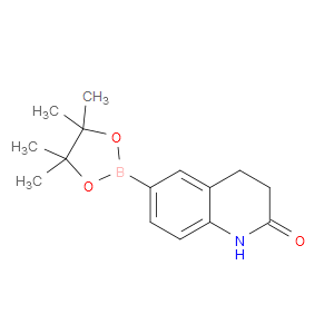 6-(4,4,5,5-TETRAMETHYL-1,3,2-DIOXABOROLAN-2-YL)-3,4-DIHYDROQUINOLIN-2(1H)-ONE - Click Image to Close