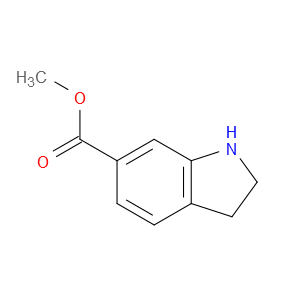METHYL INDOLINE-6-CARBOXYLATE - Click Image to Close