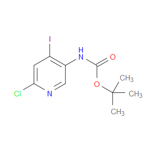 TERT-BUTYL (6-CHLORO-4-IODOPYRIDIN-3-YL)CARBAMATE