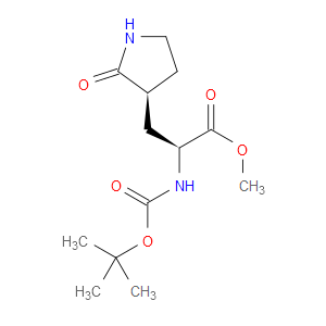 (ALPHAS,3S)-ALPHA-[(TERT-BUTYLOXYCARBONYL)AMINO]-2-OXO-3-PYRROLIDINEPROPANOIC ACID METHYL ESTER