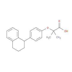 2-METHYL-2-(4-(1,2,3,4-TETRAHYDRONAPHTHALEN-1-YL)PHENOXY)PROPANOIC ACID