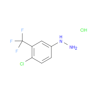 4-CHLORO-3-(TRIFLUOROMETHYL)PHENYLHYDRAZINE HYDROCHLORIDE - Click Image to Close