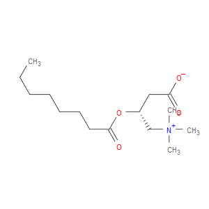 (2R)-3-Carboxy-N,N,N-trimethyl-2-[(1-oxooctyl)oxy]-1-propanaminium inner salt
