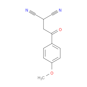 2-(2-OXO-2-(4-METHOXYPHENYL)ETHYL)MALONONITRILE