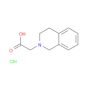 2-(3,4-DIHYDROISOQUINOLIN-2(1H)-YL)ACETIC ACID HYDROCHLORIDE