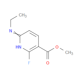 METHYL 6-(ETHYLAMINO)-2-FLUOROPYRIDINE-3-CARBOXYLATE