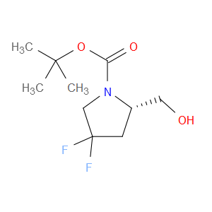 (S)-TERT-BUTYL 4,4-DIFLUORO-2-(HYDROXYMETHYL)PYRROLIDINE-1-CARBOXYLATE