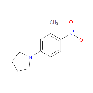 1-(3-METHYL-4-NITROPHENYL)PYRROLIDINE - Click Image to Close