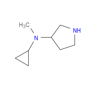 N-CYCLOPROPYL-N-METHYLPYRROLIDIN-3-AMINE - Click Image to Close