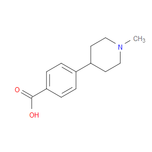 4-(1-METHYLPIPERIDIN-4-YL)BENZOIC ACID