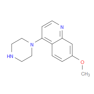 7-METHOXY-4-(PIPERAZIN-1-YL)QUINOLINE - Click Image to Close