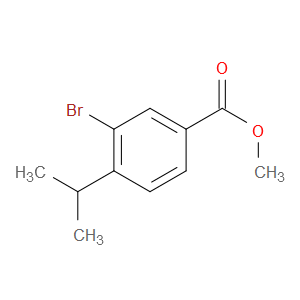 METHYL 3-BROMO-4-ISOPROPYLBENZOATE