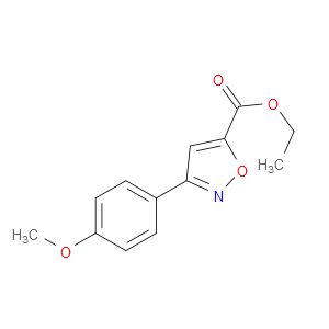 ETHYL 3-(4-METHOXYPHENYL)ISOXAZOLE-5-CARBOXYLATE - Click Image to Close