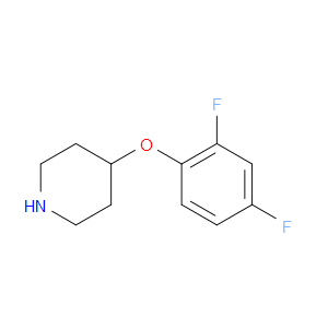 4-(2,4-DIFLUOROPHENOXY)PIPERIDINE