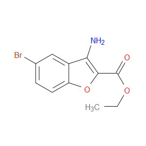 ETHYL 3-AMINO-5-BROMOBENZOFURAN-2-CARBOXYLATE