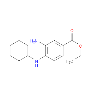 ETHYL 3-AMINO-4-(CYCLOHEXYLAMINO)BENZOATE
