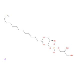 1-MYRISTOYL-2-HYDROXY-SN-GLYCERO-3-PHOSPHO-(1'-RAC-GLYCEROL) (SODIUM SALT)