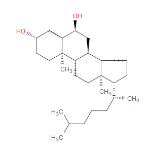 6alpha-hydroxy-5alpha-cholestanol - Click Image to Close