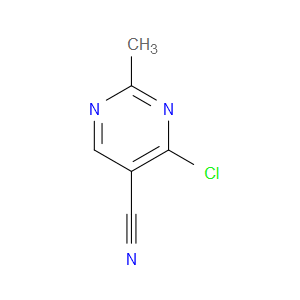 4-CHLORO-2-METHYLPYRIMIDINE-5-CARBONITRILE - Click Image to Close
