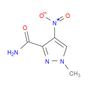 1-METHYL-4-NITRO-1H-PYRAZOLE-3-CARBOXAMIDE - Click Image to Close