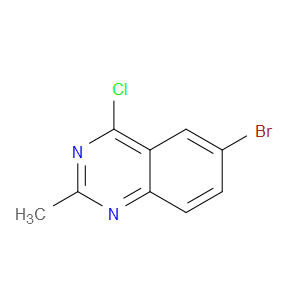 6-BROMO-4-CHLORO-2-METHYLQUINAZOLINE